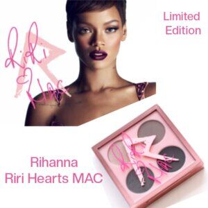 LIMITED EDITION MAC Rihanna Riri Hearts Eyeshadow Quad - Smoked Cocoa. New